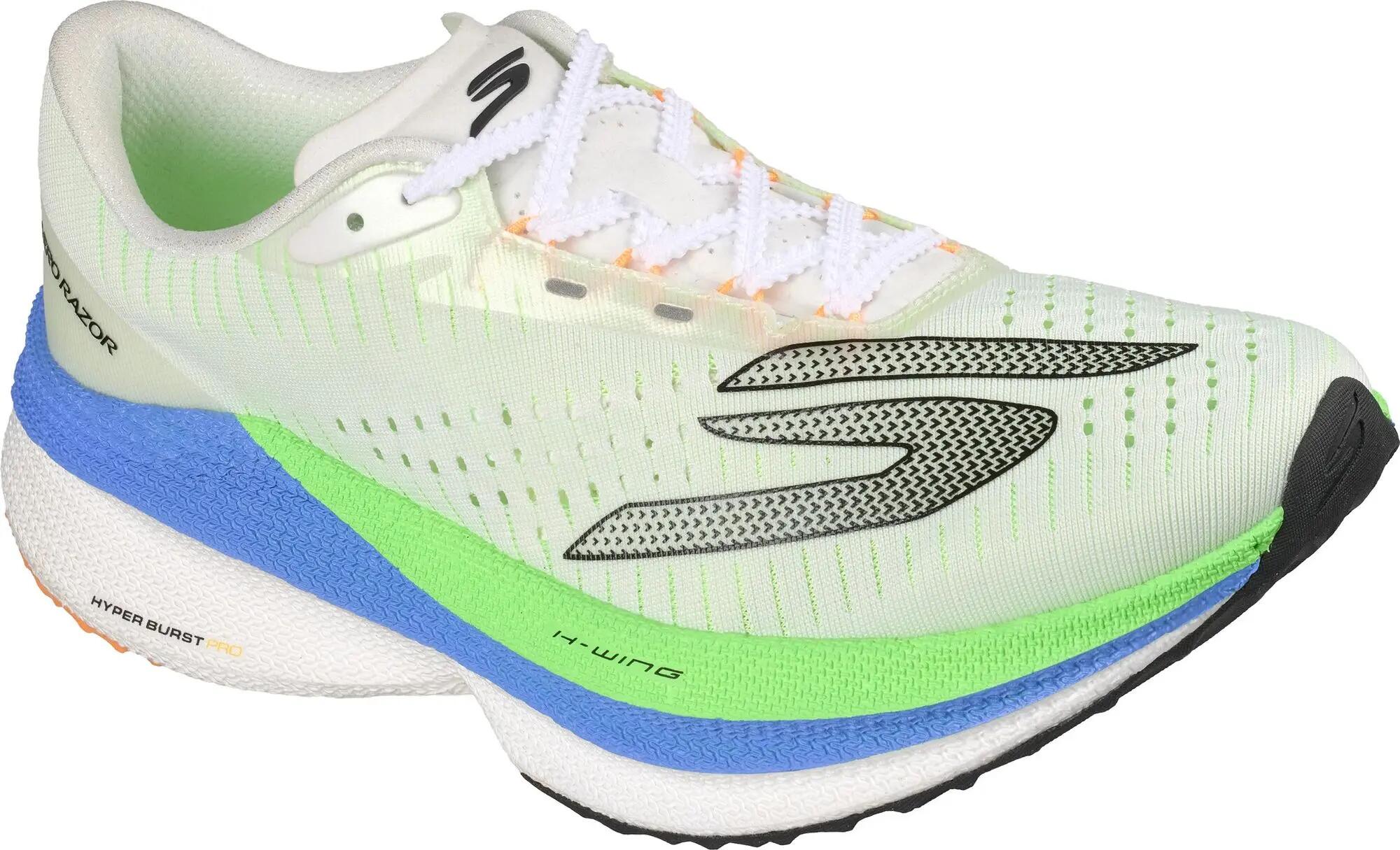 Skechers Skx Aero Razor witte hardloopschoenen voor dames 5/5