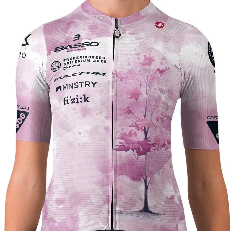 Women's Short Sleeve Jersey Castelli Espresso SOG Kristine