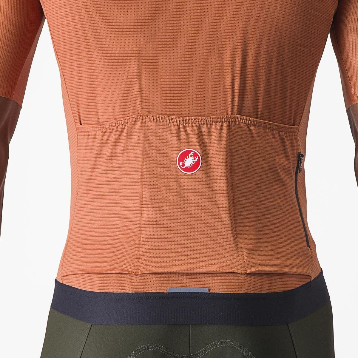 Maillot de manga corta Castelli EspressoMarrón 3/7