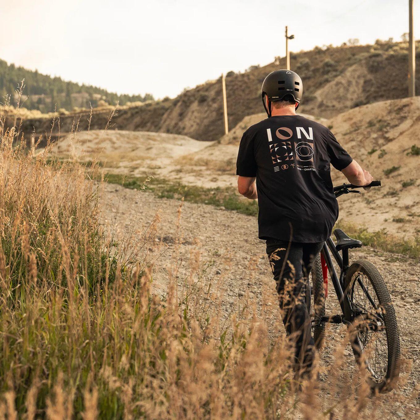 Maglia a maniche corte MTB da uomo ION Seek Graphic Black 3/3