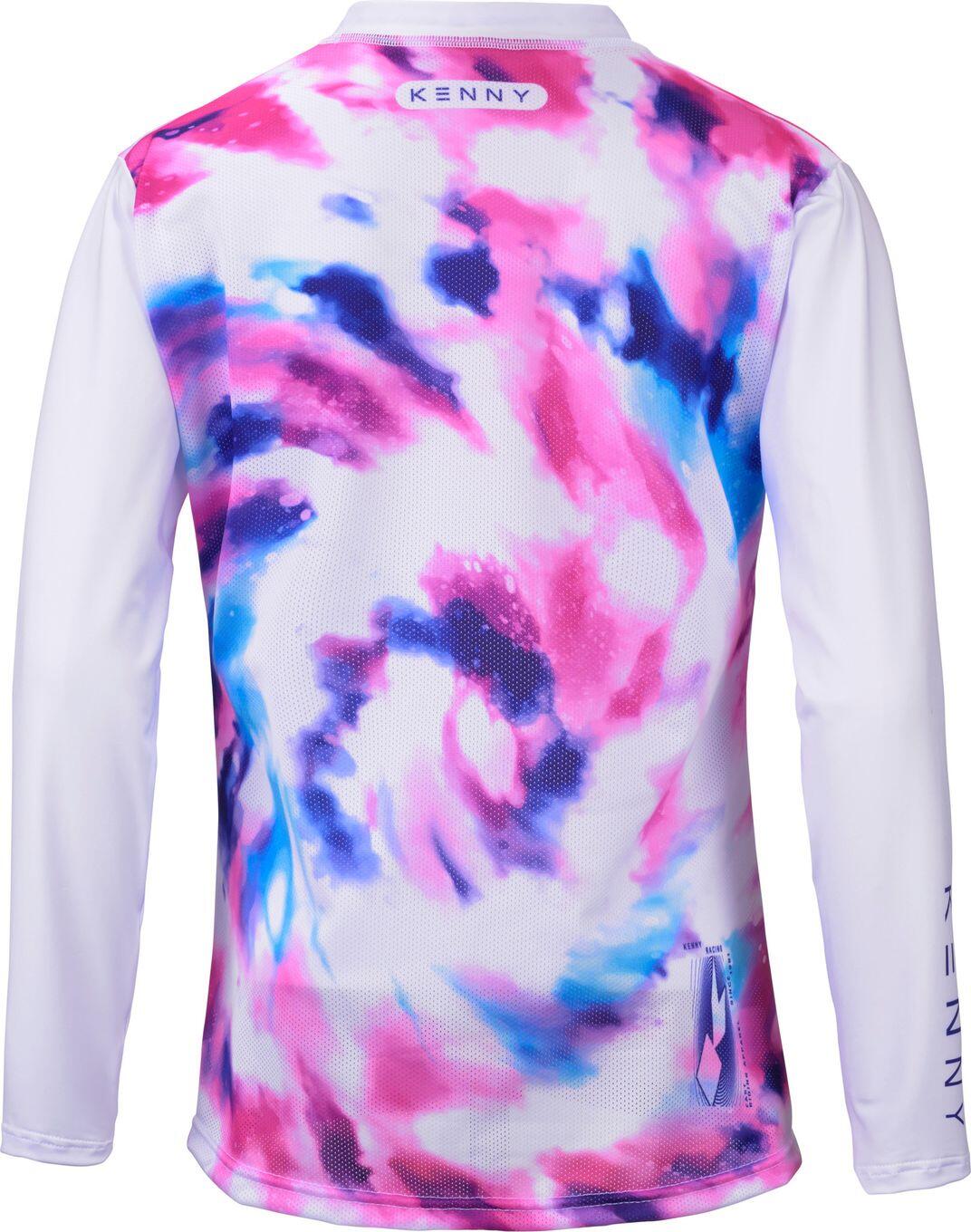 Maillot Manches Longues Kenny Charger Blanc/Rose Femme 2/2