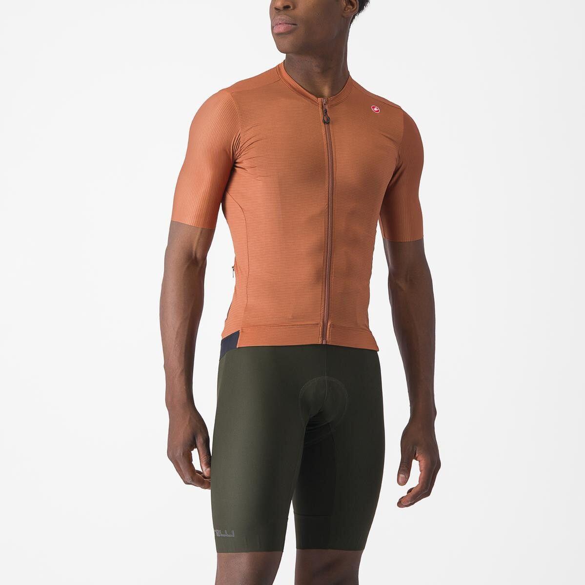 Maillot de manga corta Castelli EspressoMarrón 2/7