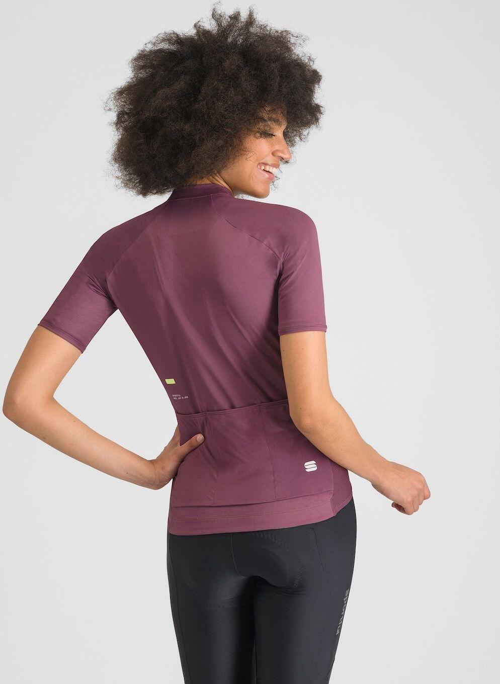 Maillot Manches Courtes Femme Sportful Starlight Bordeaux 2/5