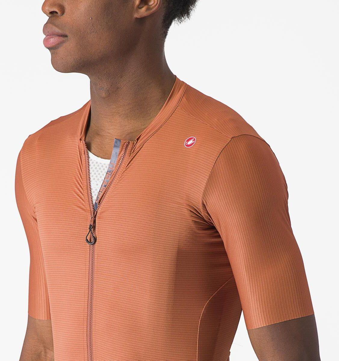 Maillot de manga corta Castelli EspressoMarrón 5/7