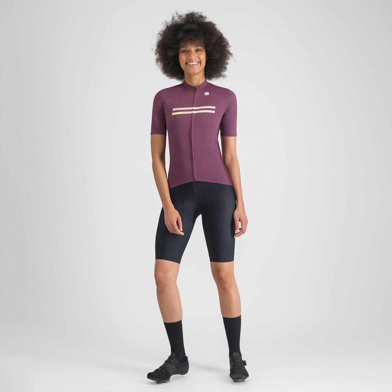 Maillot Manches Courtes Femme Sportful Starlight Bordeaux 5/5