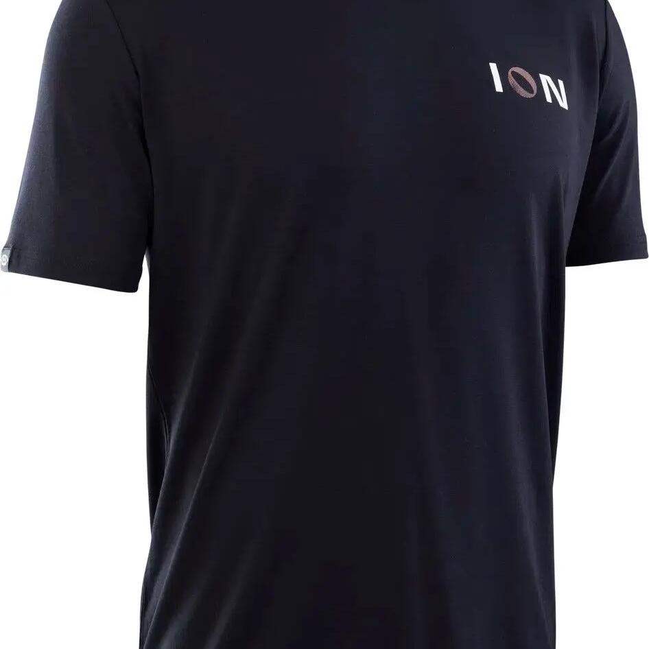 ION Seek Graphic Black Men's short sleeve MTB jersey