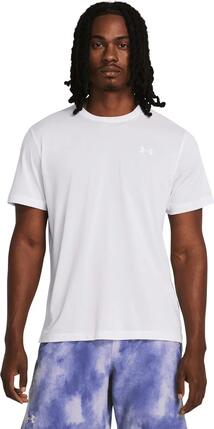 T-Shirt Running Under Armour Launch Blanc Homme