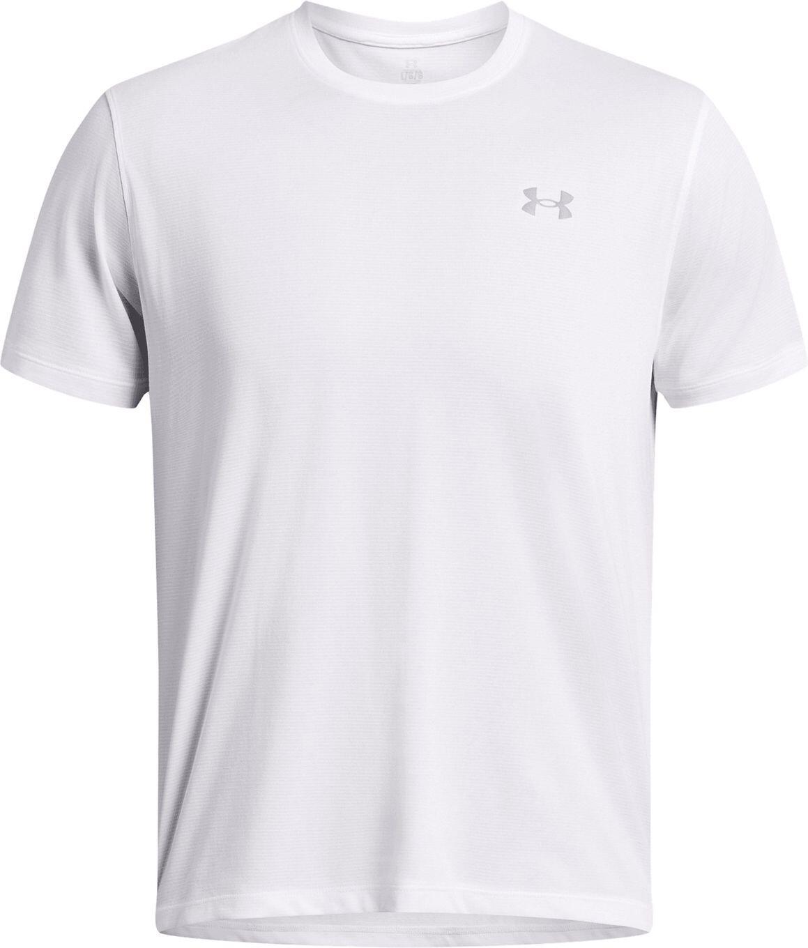 T-Shirt Running Under Armour Launch Blanc Homme 4/7