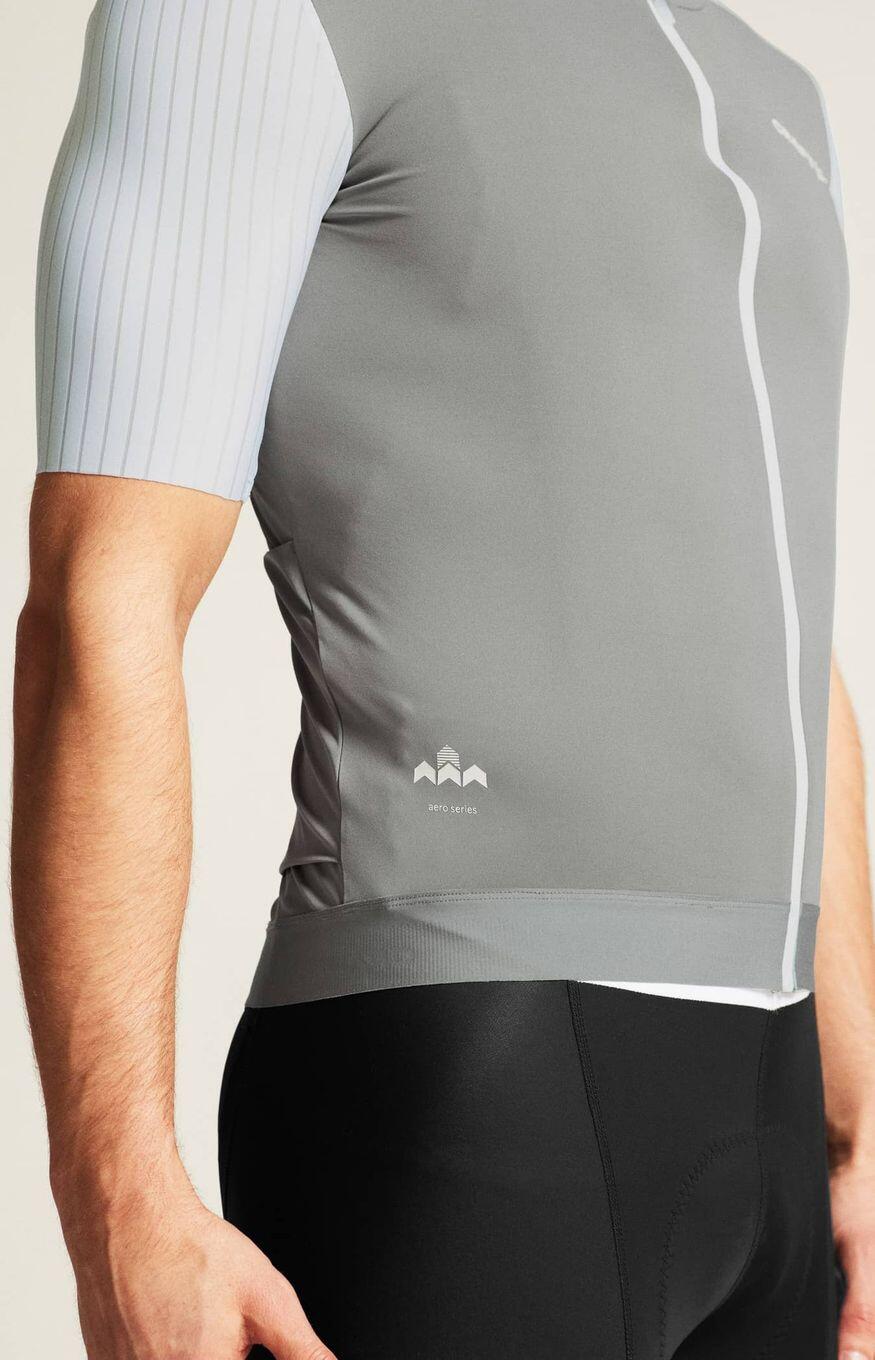 Maillot de manga corta Craft ADV Aero Beige/Blanco, hombre 3/7
