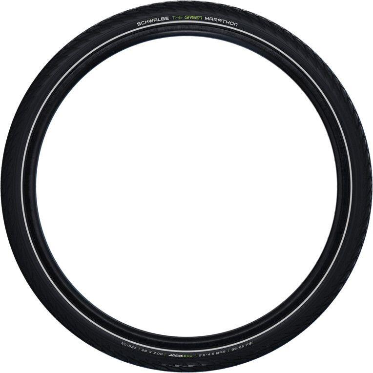 Schwalbe Marathon Tire 24x1.75 Black with Greenguard 4/7