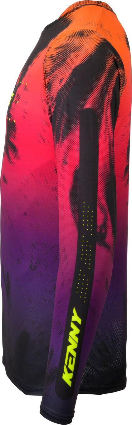 Camisola Manga Longa Kenny Prolight Vermelho/Roxo 3/4