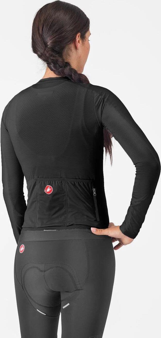 Espresso Langarm Trikot Damen ML Schwarz Grau 2/2