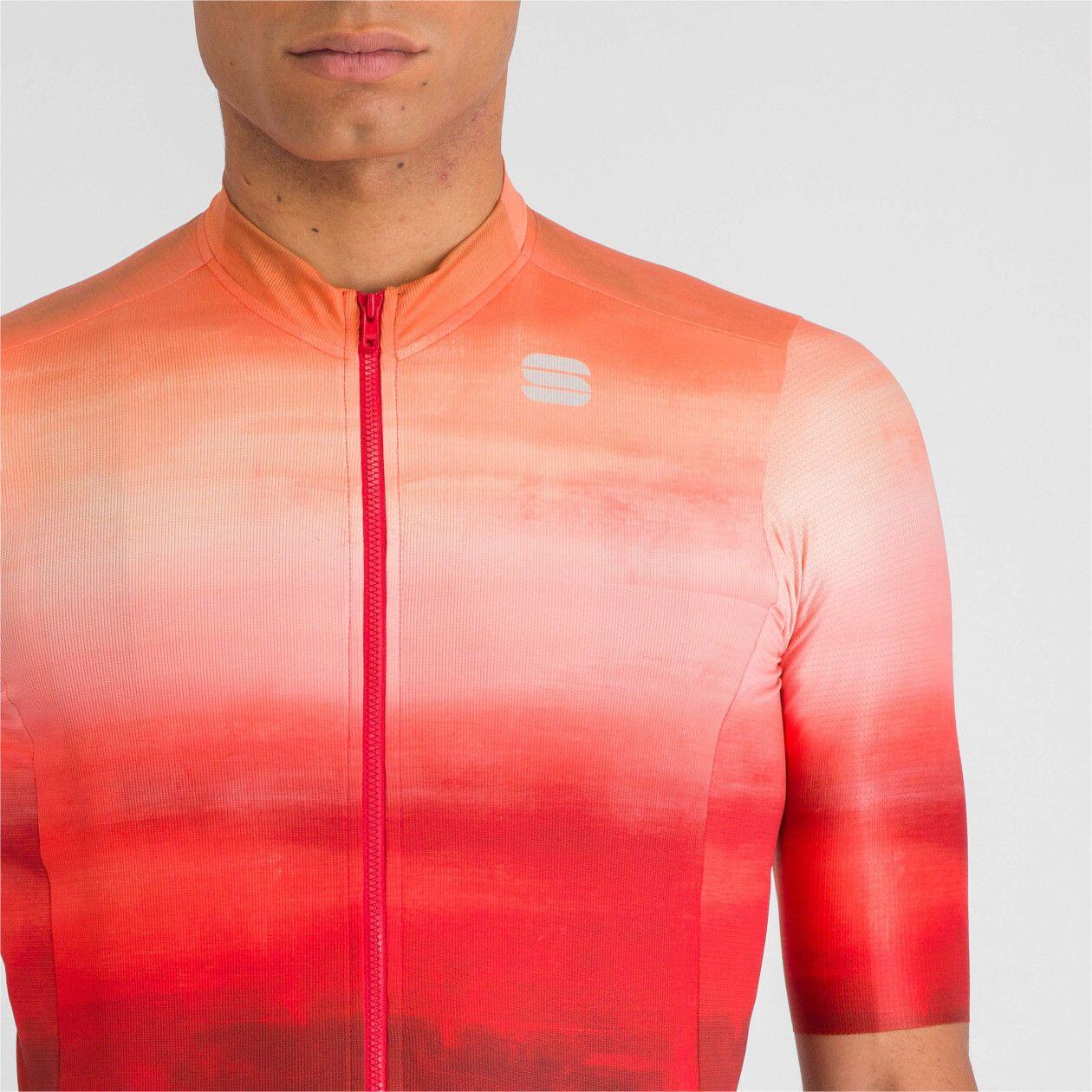 Sportful Flow Supergiara Jersey met korte mouwen Rood &1= Sportful Flow Supergia 5/6