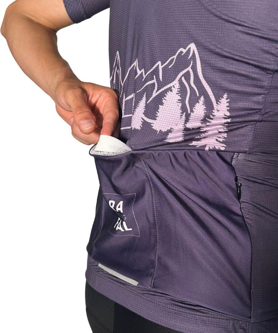 Rafal Horizon Kurzarm Trikot Violett 6/7