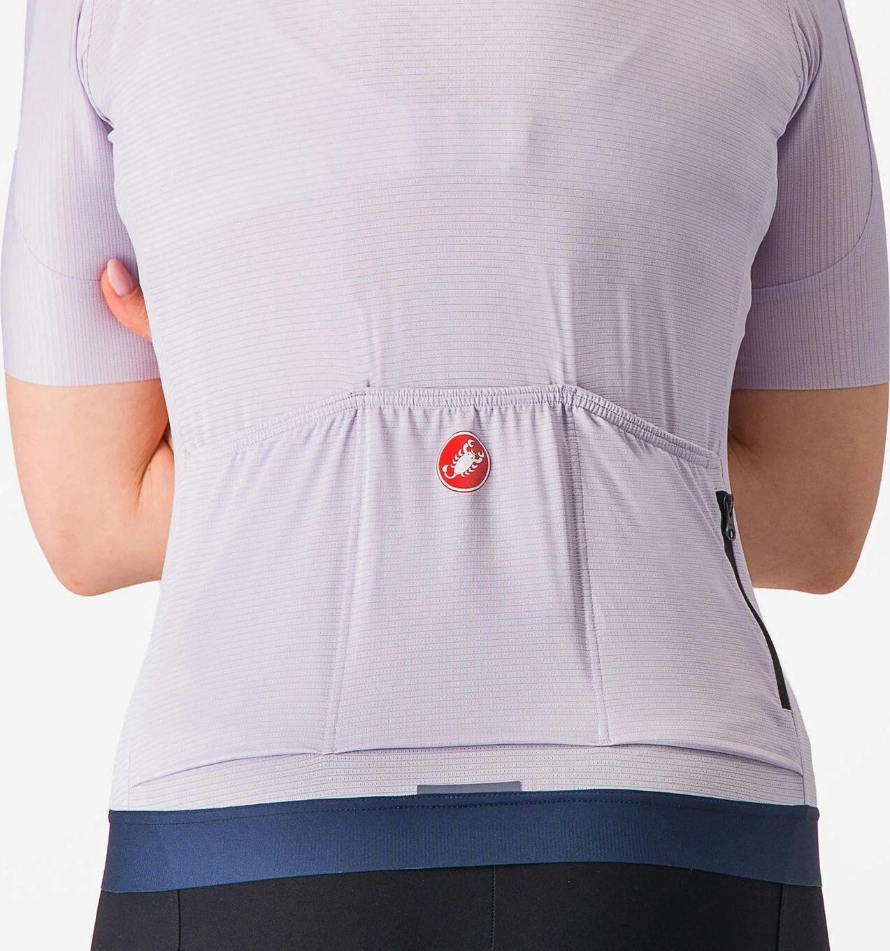 Maglia a maniche corte Castelli Espresso Donna Viola Blu 4/5
