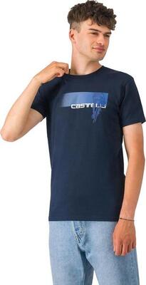 Castelli veloce t-shirt voor heren, blauw