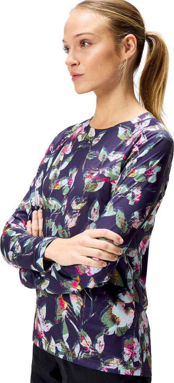 Langarmtrikot Damen Endura Floral Ltd 2/7