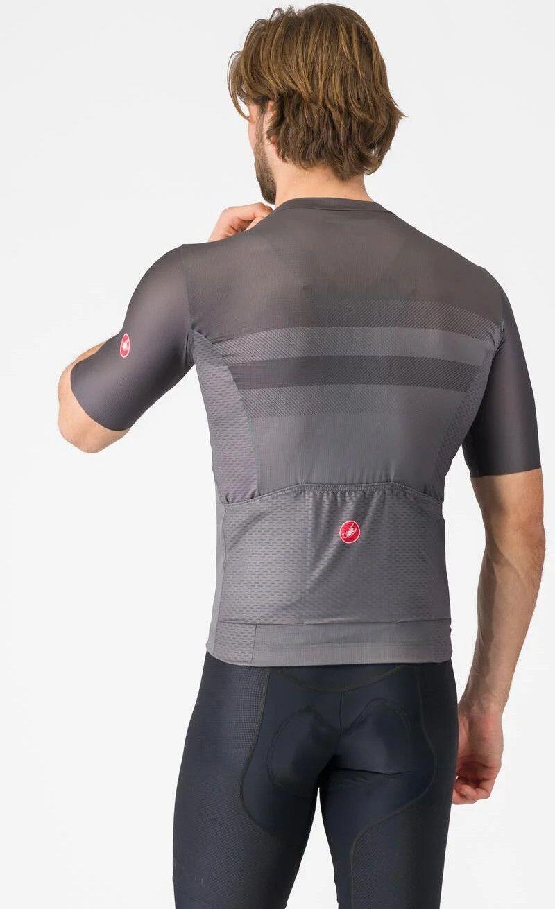 Maglia a maniche corte Castelli Simbolo Uomo Grigio Nero 2/5