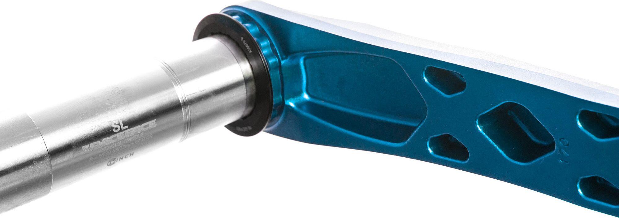 Bielas Race Face Atlas Cinch Direct-Mount (sin carcasa) Azul 3/3