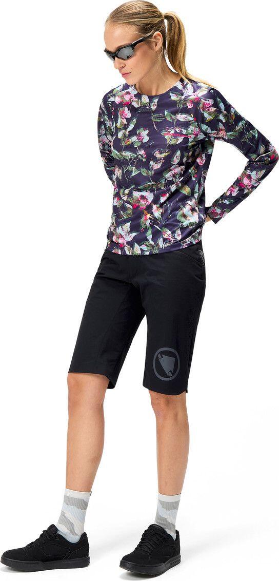 Langarmtrikot Damen Endura Floral Ltd 5/7