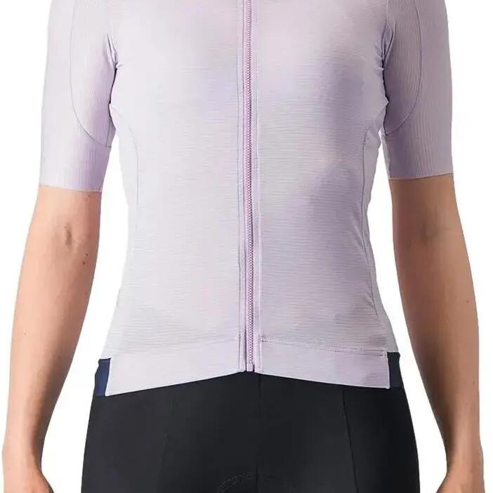 Castelli Espresso Women's Short Sleeve Jersey Violet Blue