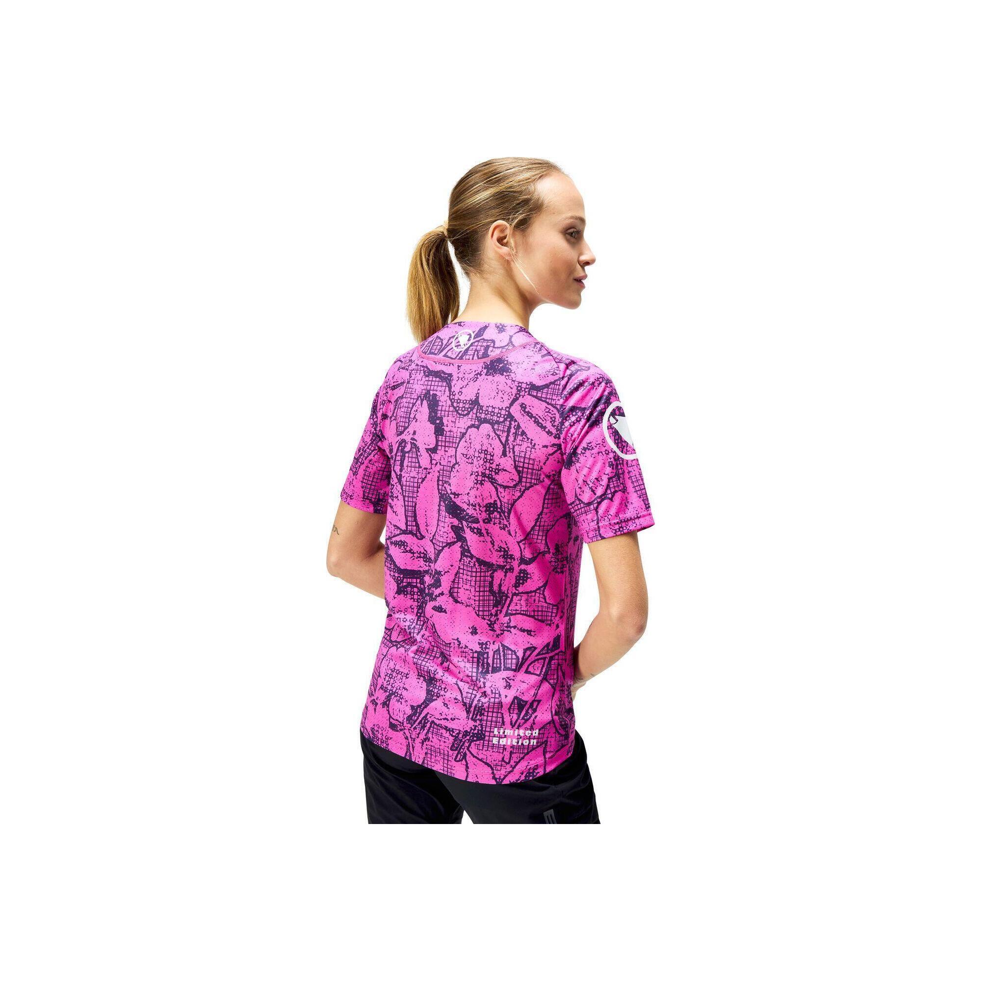 Tricou de ciclism pentru femei Endura Grid Floral Ltd W