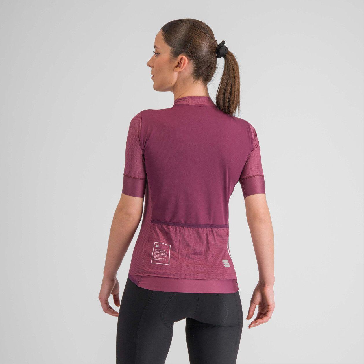 Sportful SRK Maillot de manga corta para mujer Morado 4/7