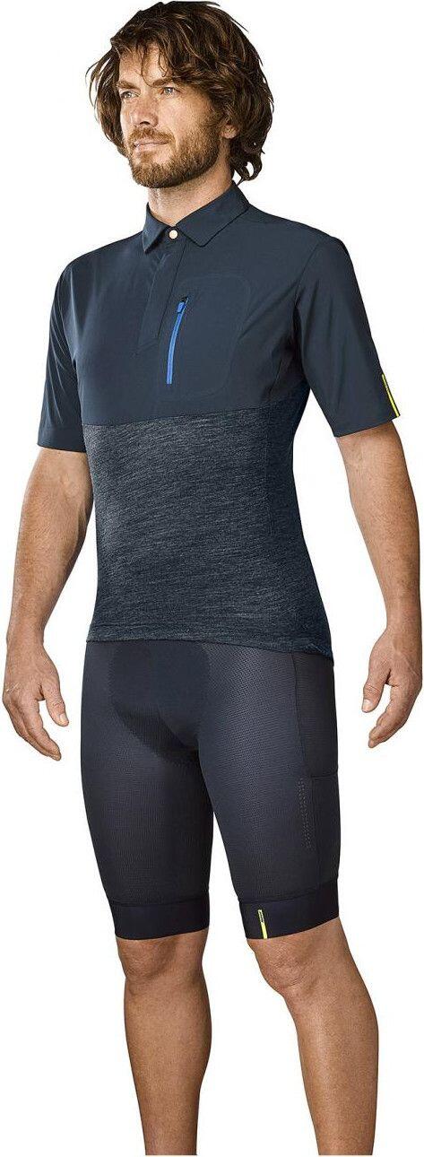 Maillot Manches Courtes Mavic Allroad Total Eclipse / Gris Foncé 5/6