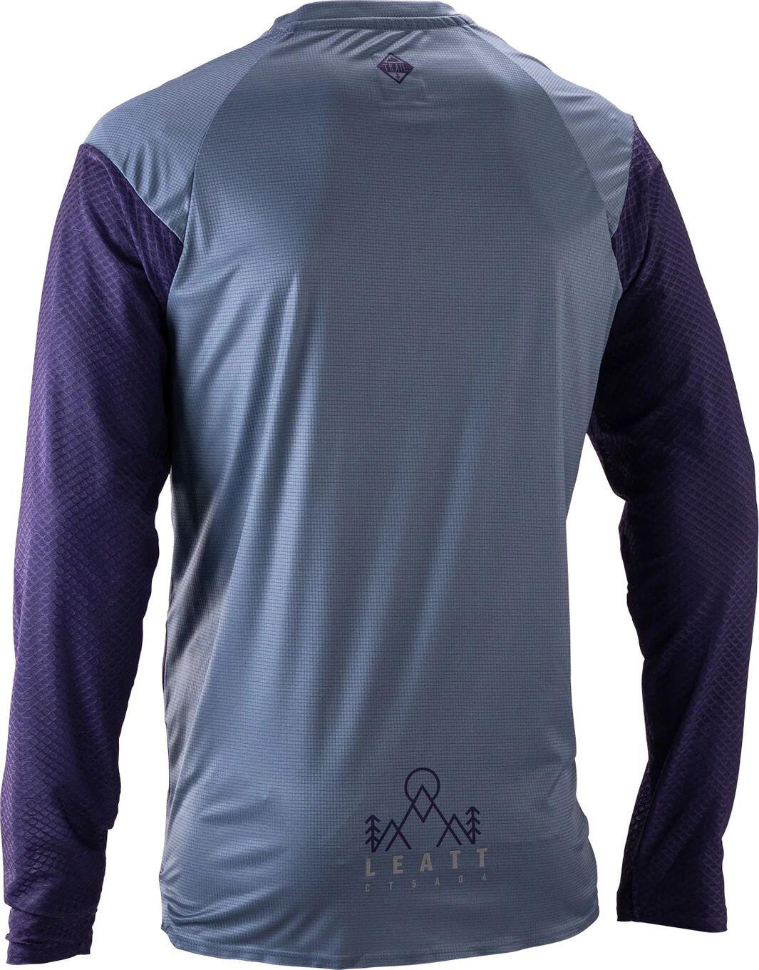 Maillot Manches Longues Leatt Trail 3.0 Bleu Homme 2/6