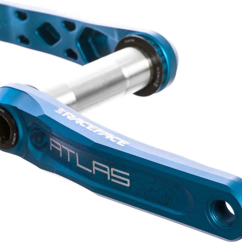 Race Face Atlas Cinch Direct-Mount cranks (without housing) Blue