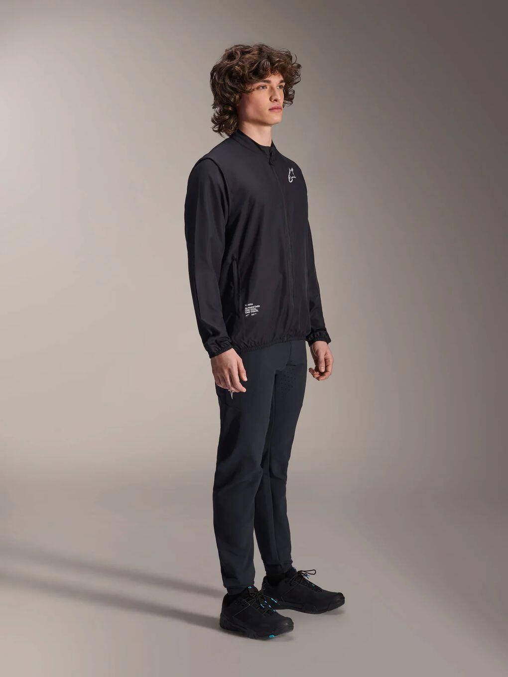 Veste Coupe-Vent Alpinestars A-Aria Noir Homme 2/4