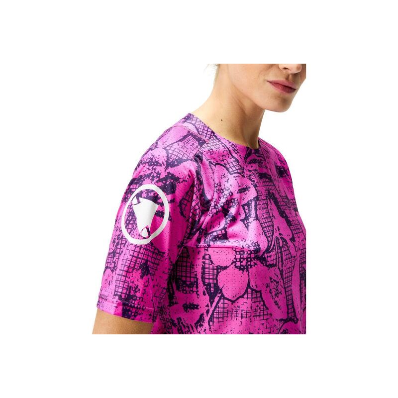 Tricou de ciclism pentru femei Endura Grid Floral Ltd W