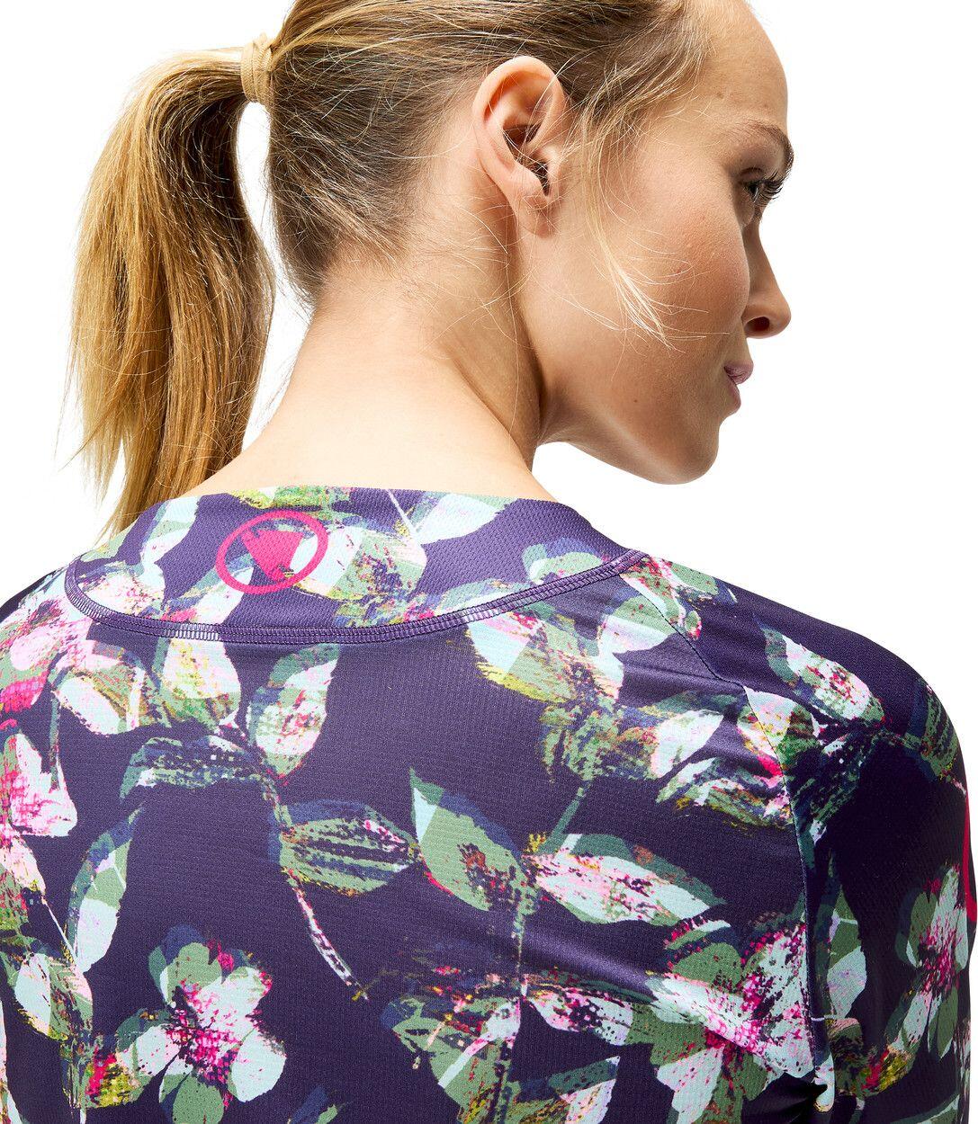 Langarmtrikot Damen Endura Floral Ltd 6/7