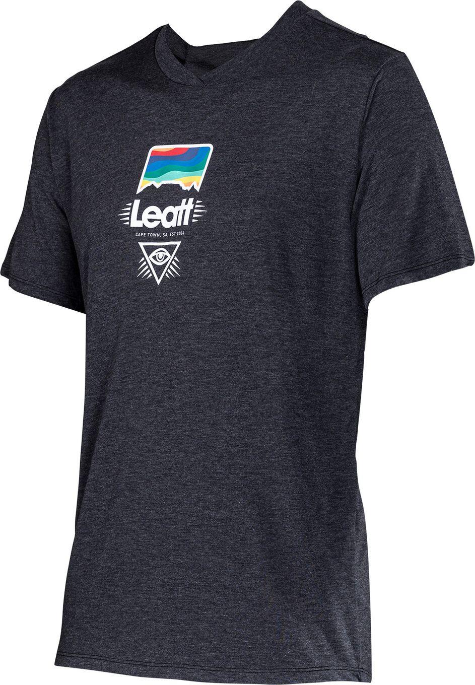 Maglia a maniche corte Leatt Gravity 1.0 Nero 5/7