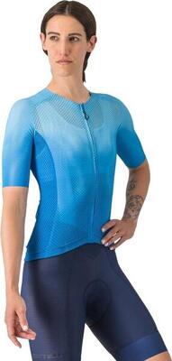 Maglia a maniche corte Castelli Climber's A/C Donna Blu