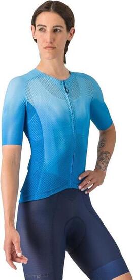 Maglia a maniche corte Castelli Climber's A/C Donna Blu
