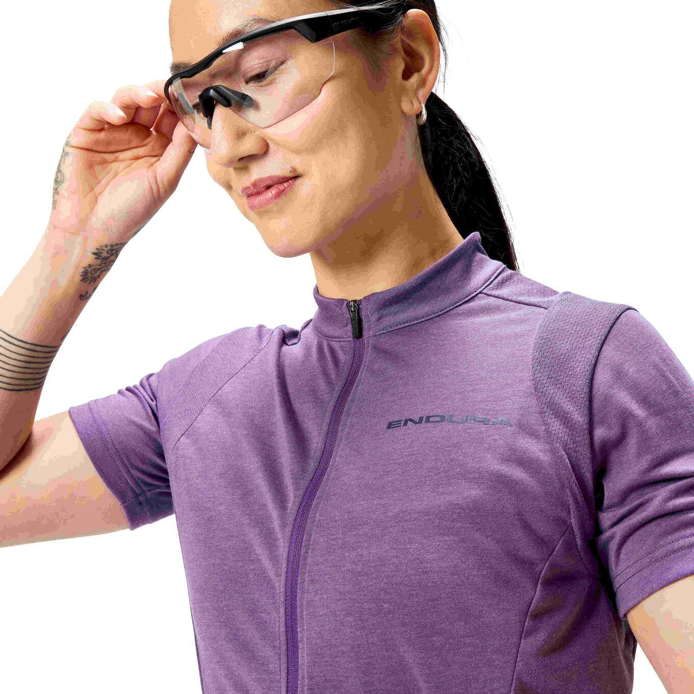 Maglia da donna con zip Endura Loop Jersey 5/7