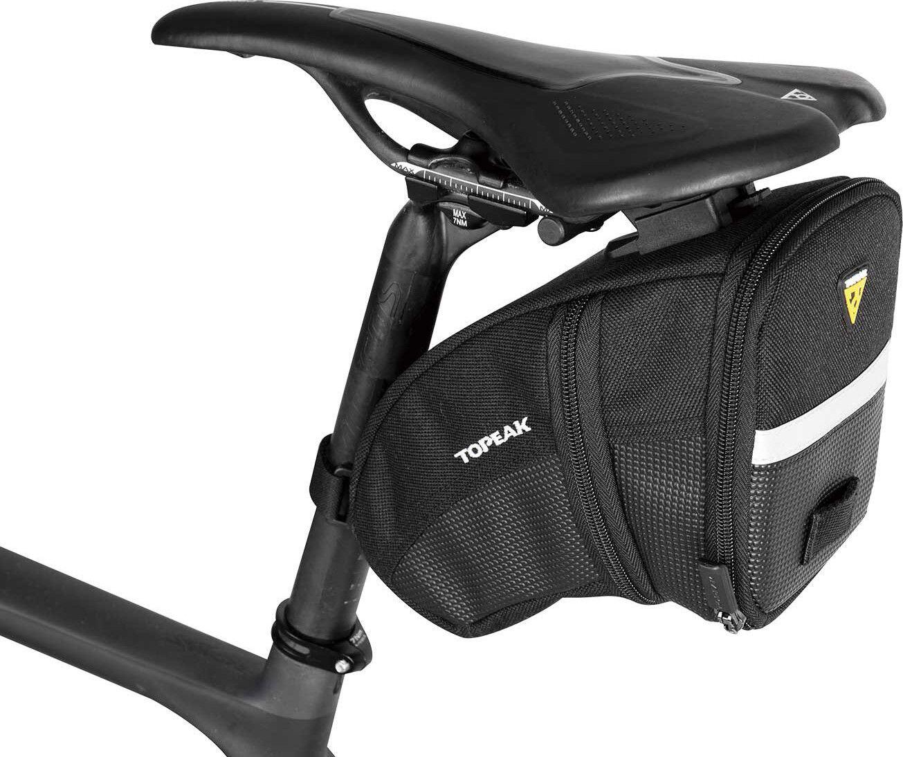 Sacoche de Selle Topeak Aero Wedge Pack Large 2L Noir 3/7