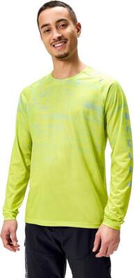 Endura marble ltd bedrukt l/s t-shirt lime groen