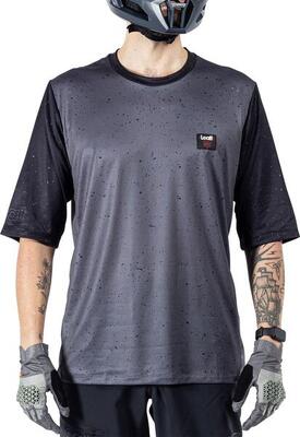 Mtb enduro 3.0 elastisch shirt met driekwart mouwen bruin heren