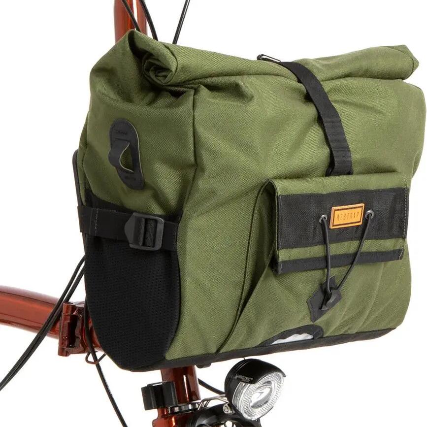 Restrap City Loader 10L for Folding Bike Black