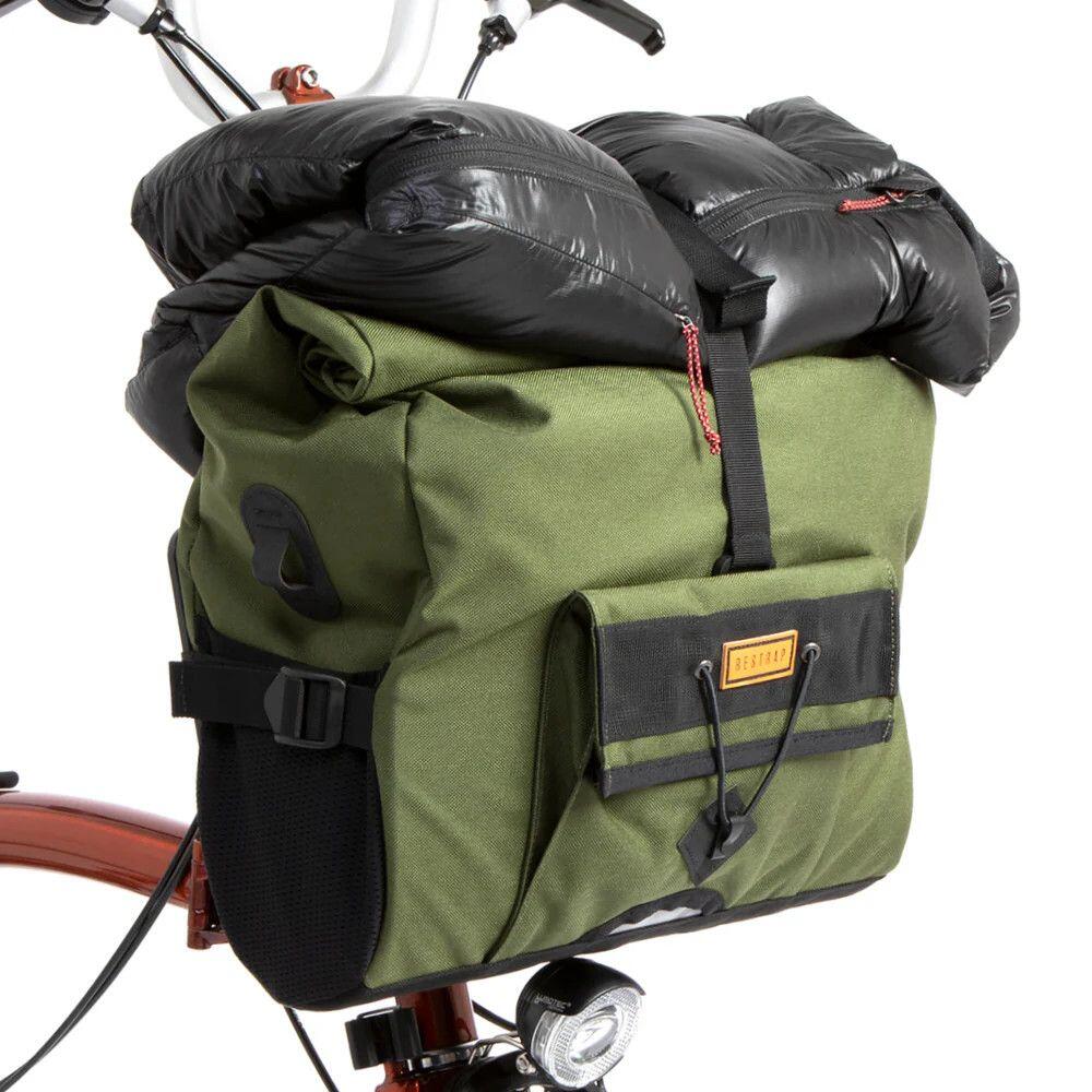 Sacoche de Cadre pour Vélo Pliant Restrap City Loader 20L Vert 4/5