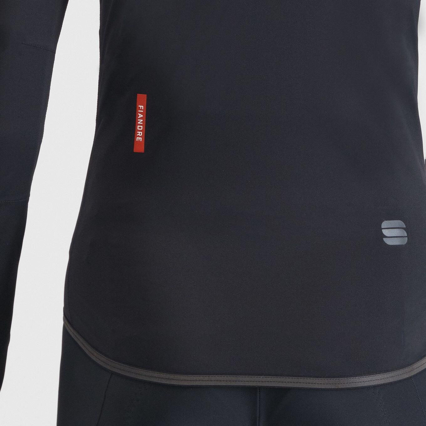 Giacca a maniche lunghe da donna Sportful Fiandre Aqua Black 3/7