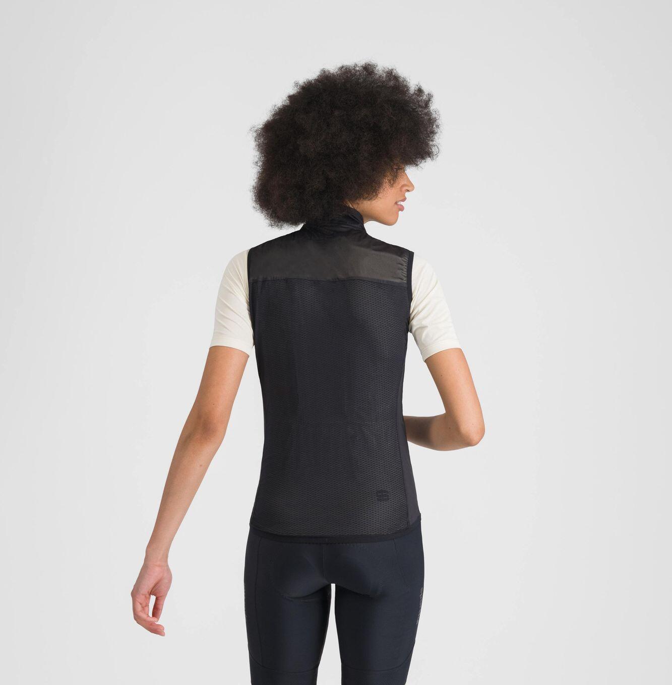 Gilet Coupe-Vent Femme Sportful Light Air Noir 2/6