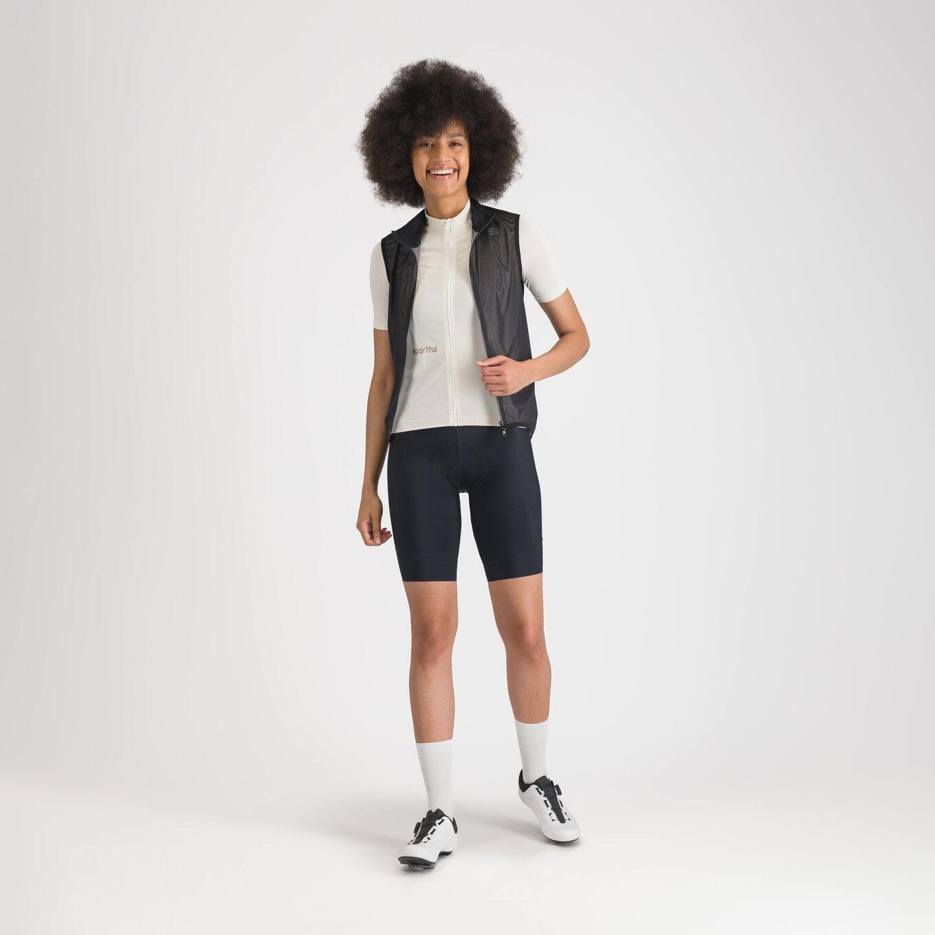 Gilet Coupe-Vent Femme Sportful Light Air Noir 6/6
