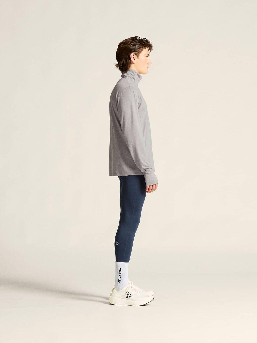 Maillot manches longues Craft Flow HZ Gris Homme 6/7