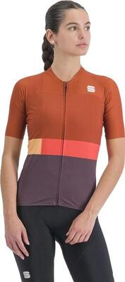 Sportful snap short sleeve jersey rood