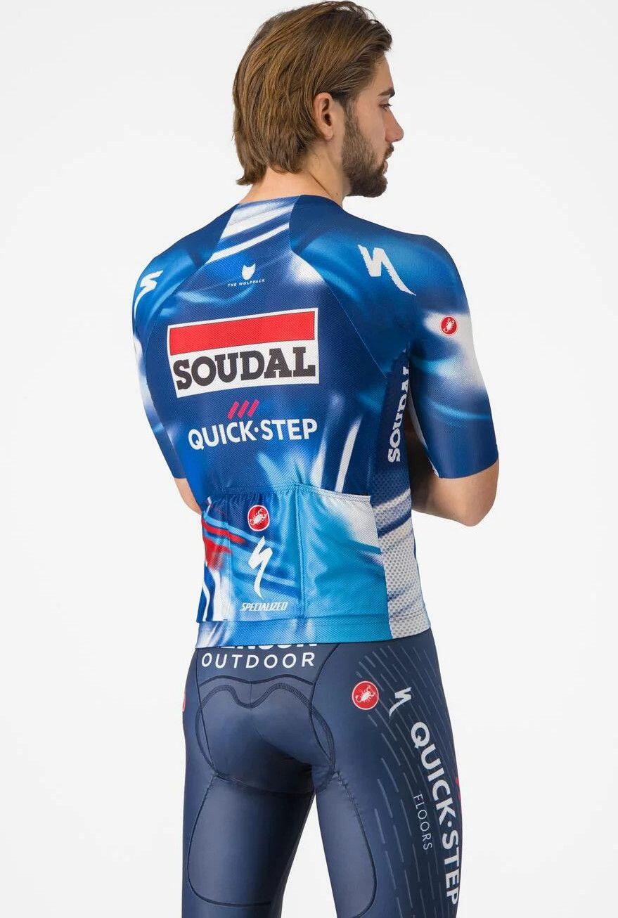 Castelli Climber's A/C Soudal Quick-Step 2025 Maglia a maniche corte Blu 2/4