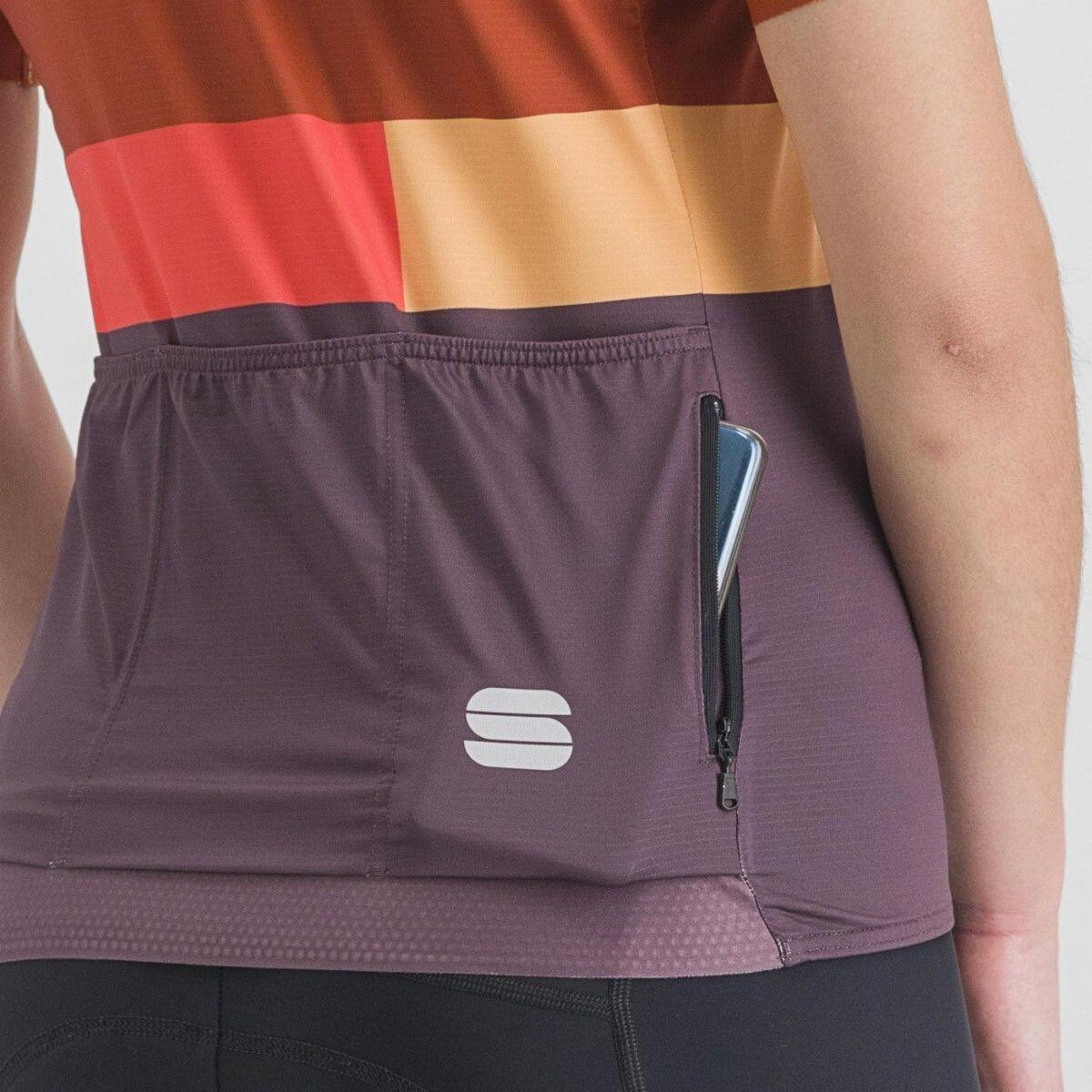 Maglia Sportful Snap a manica corta rossa 6/7