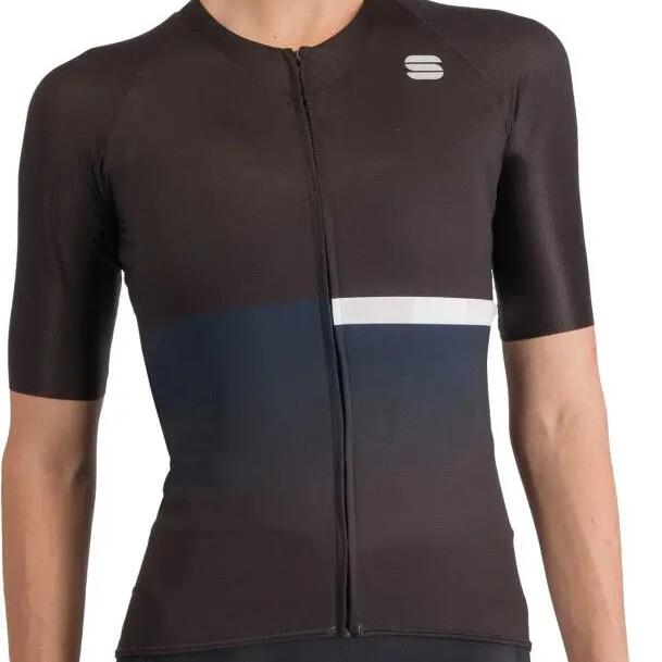 Sportful Bomber Women's Short Sleeve Jersey Black/White